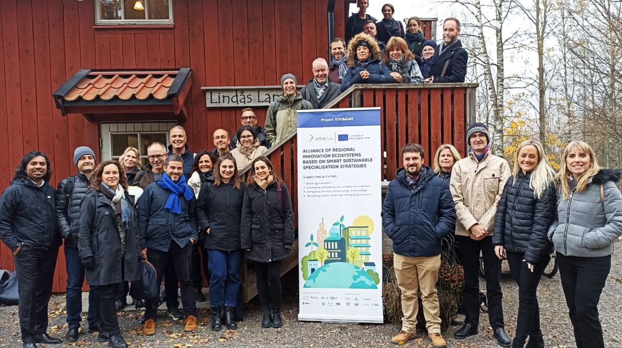 Participants arrived in Sweden for the project's second face-to-face meeting