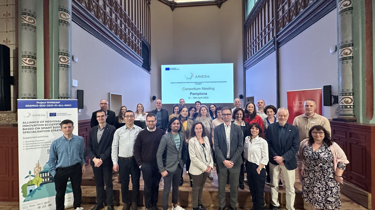 Pamplona hosts the last meeting of the ARIES4 project