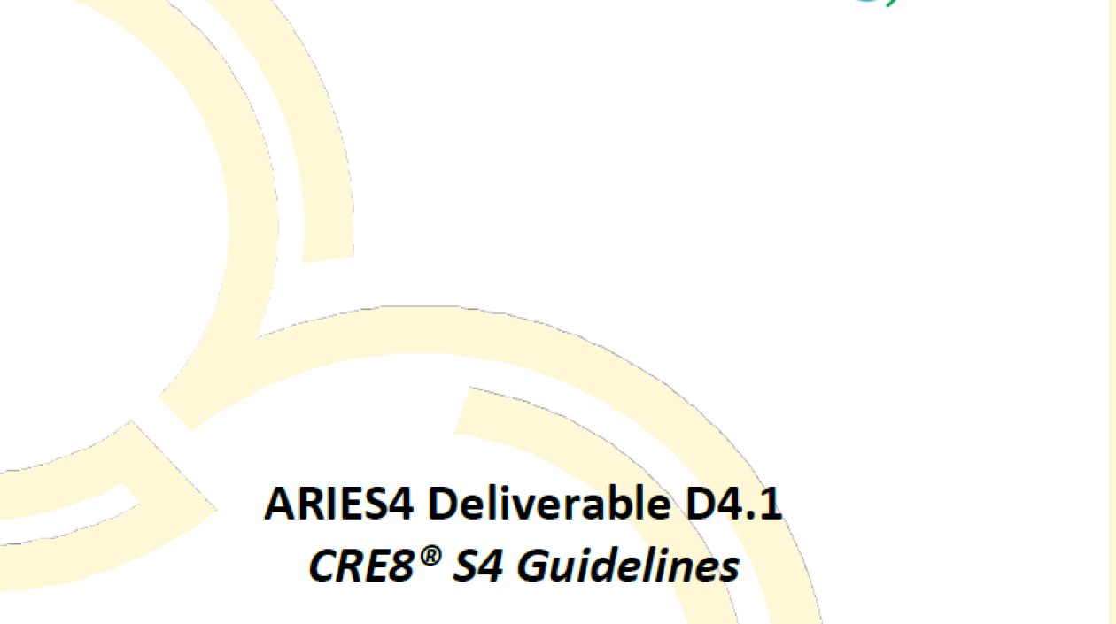 CRE8® S4 Guidelines