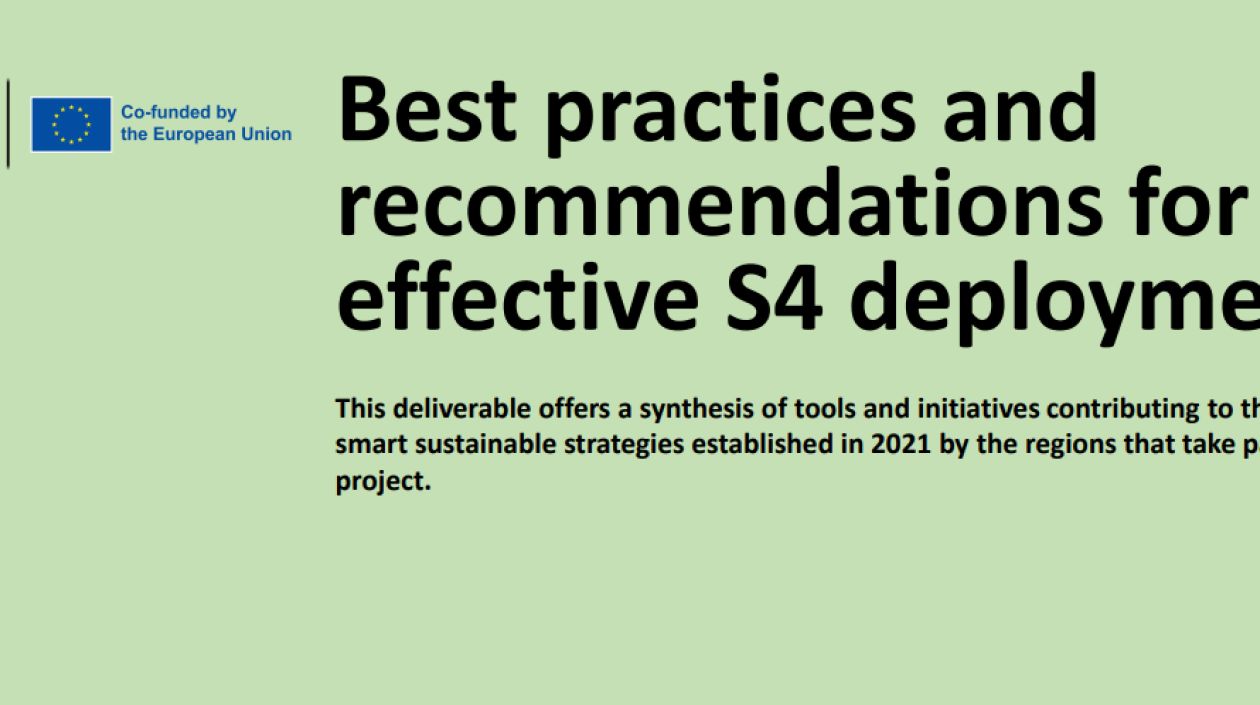 Best Practices and  Recommendations for an  Effective S4 Deployment